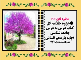 جزوه خلاصه کل کتاب درس به درس جامعه شناسی  پایه یازدهم انسانی