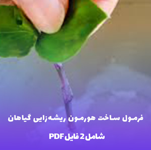 فرمول ساخت هورمون ریشه زایی گیاهان (مایع)