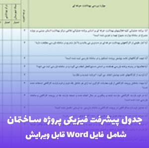 چک لیست ارزشیابی آگاهی بهورزان | فایل Word آماده