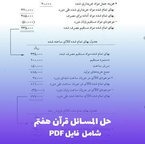 حل المسائل قرآن هفتم (شامل فایل PDF) | جامع و کامل